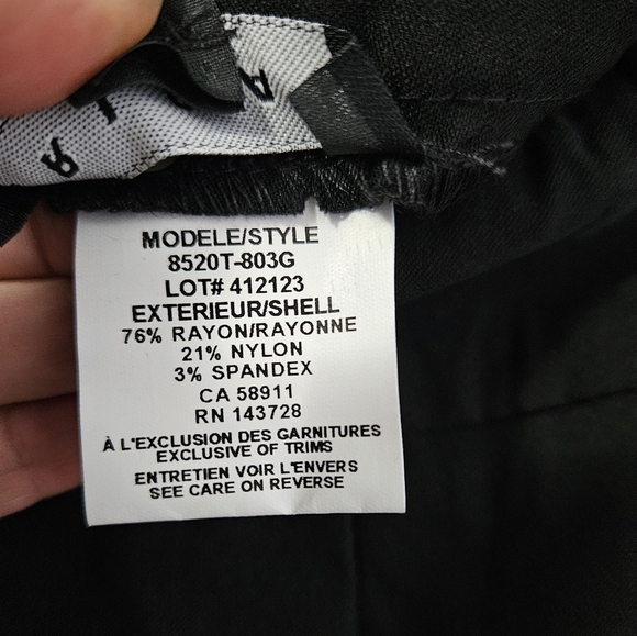 NWT Tribal sz 6 bootcut pull on trousers. 🇨🇦 Canadian made. - Picture 5 of 8